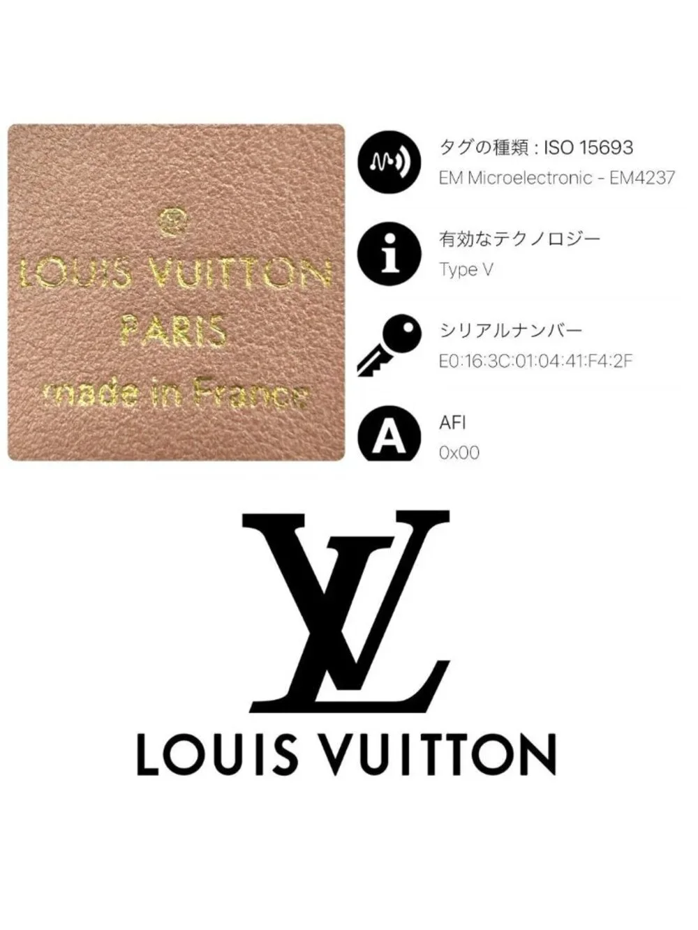 Louis Vuitton Monogram Embossed Portefeuille Lou Fold Wallet